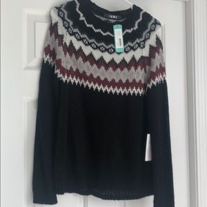 NWT Coin 1804 Anggun Fair Isle Pullover